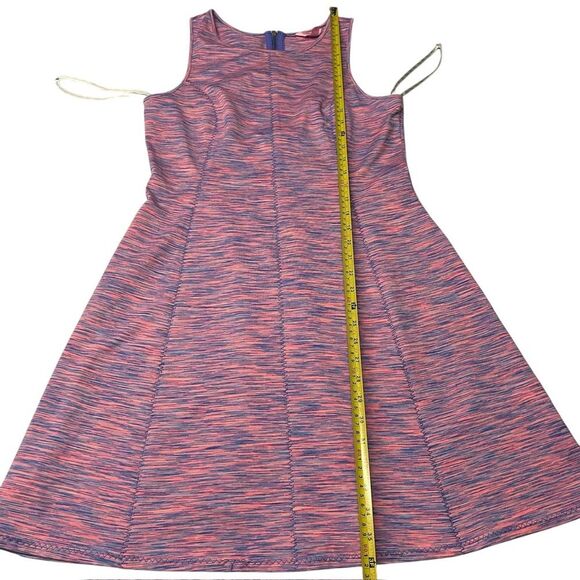 Lilly Pulitzer Size M Runaround‎ Stretch Fit Flare Dress Flamingo Pink Space Dye - Picture 8 of 11
